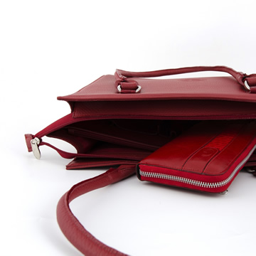 Usnjena ženska poslovna torba